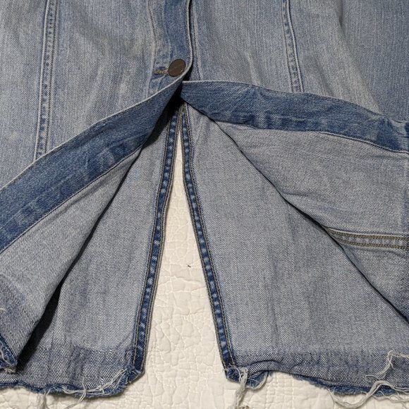 Long Sleeve Sanctuary Jean Dress Size Small - Picture 5 of 8